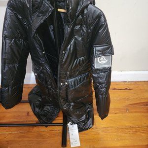 Women Warm Black winter Jacket